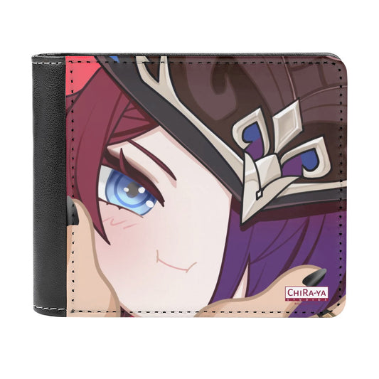 Genshin Impact Squishy Series Leather Wallet - Chasca