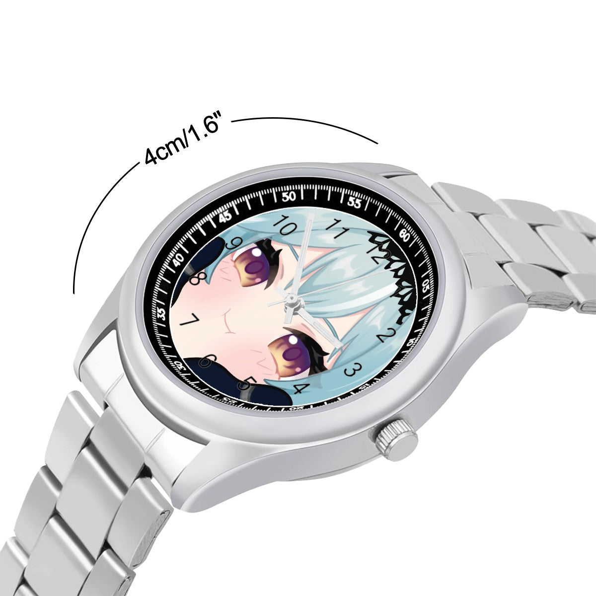 Genshin Impact Squishy Series Stainless Steel Watch - Eula