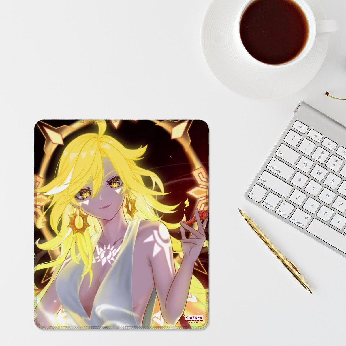 Genshin Impact Gaming Mouse Pad - Mavuika: "Come and Get It" (Archon Outfit)