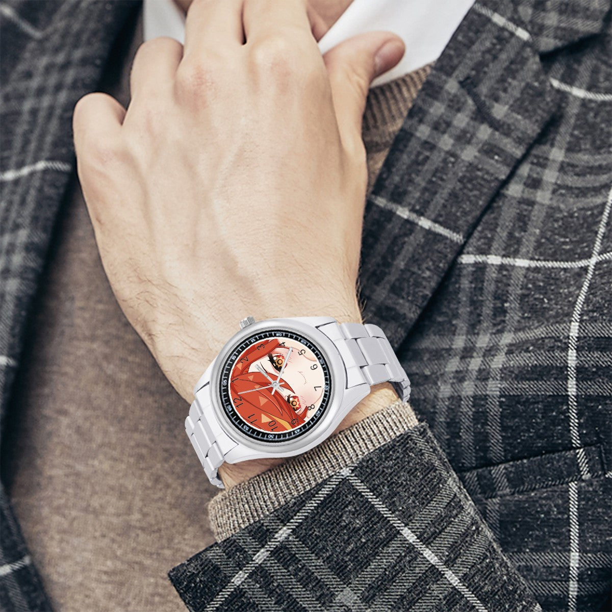 Genshin Impact Squishy Series Stainless Steel Watch - Mavuika