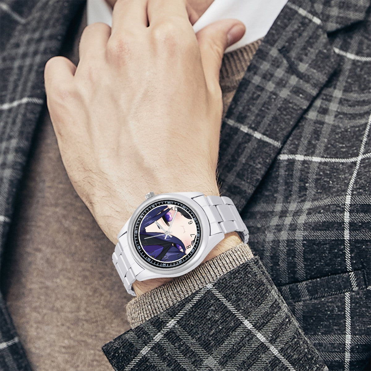 Genshin Impact Squishy Series Stainless Steel Watch - Clorinde