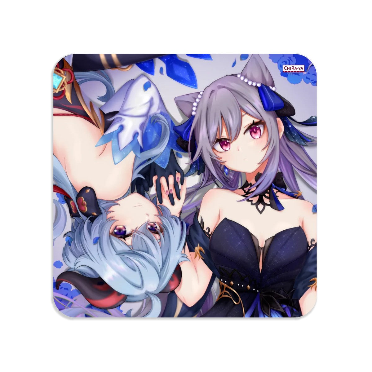 Genshin Impact Acrylic Fridge Magnet - Ganyu & Keqing: "Ganqing Impact"
