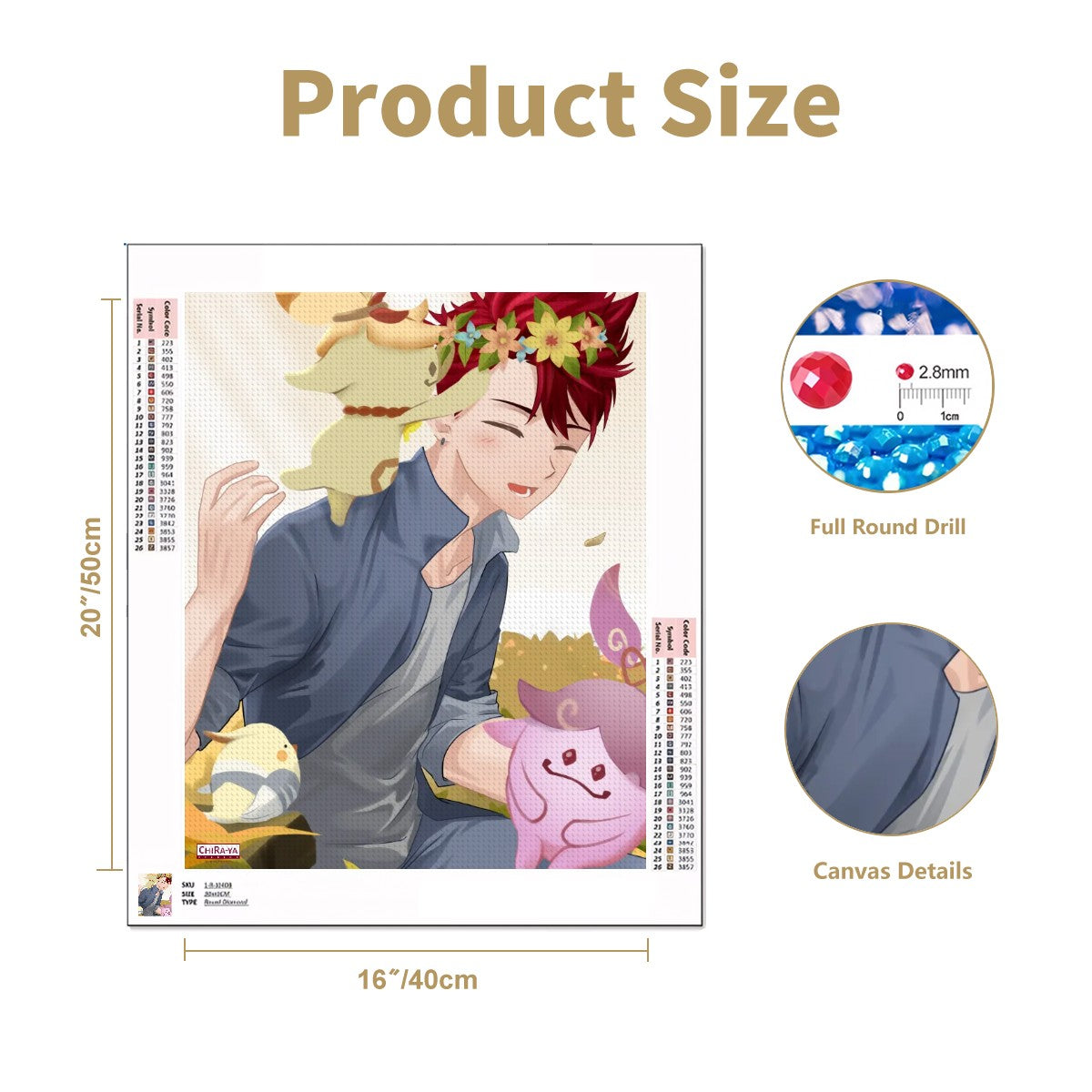 Terraglotte DIY Diamond Painting Kit - 2024 Anniversary Art ft. Aramiya