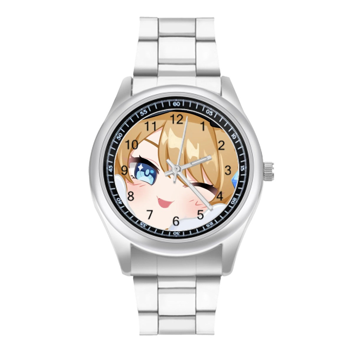Genshin Impact Squishy Series Stainless Steel Watch - Navia