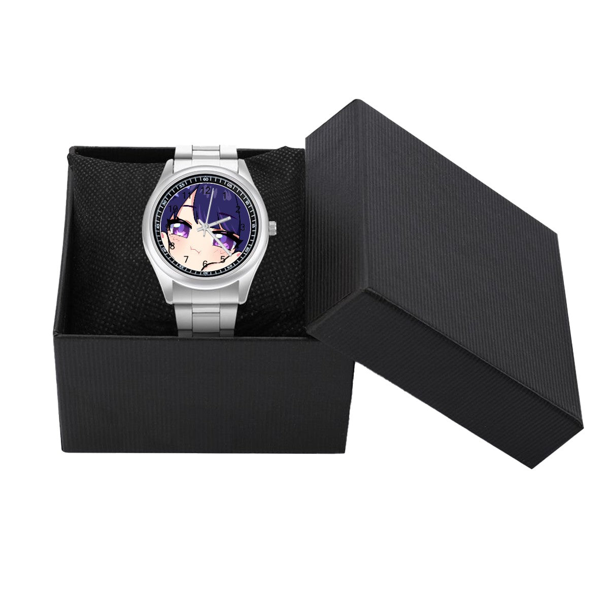 Genshin Impact Squishy Series Stainless Steel Watch - Raiden Shogun