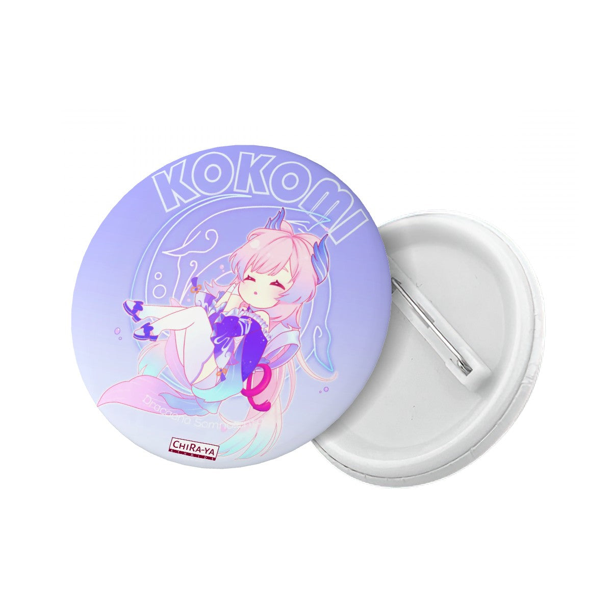 Genshin Impact Pin Badge - Sangonomiya Kokomi