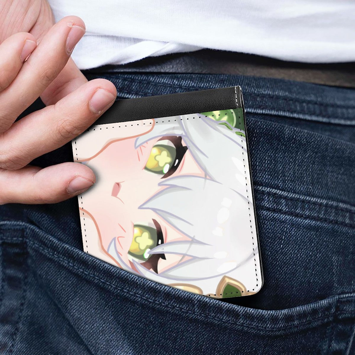 Genshin Impact Squishy Series Leather Wallet - Nahida