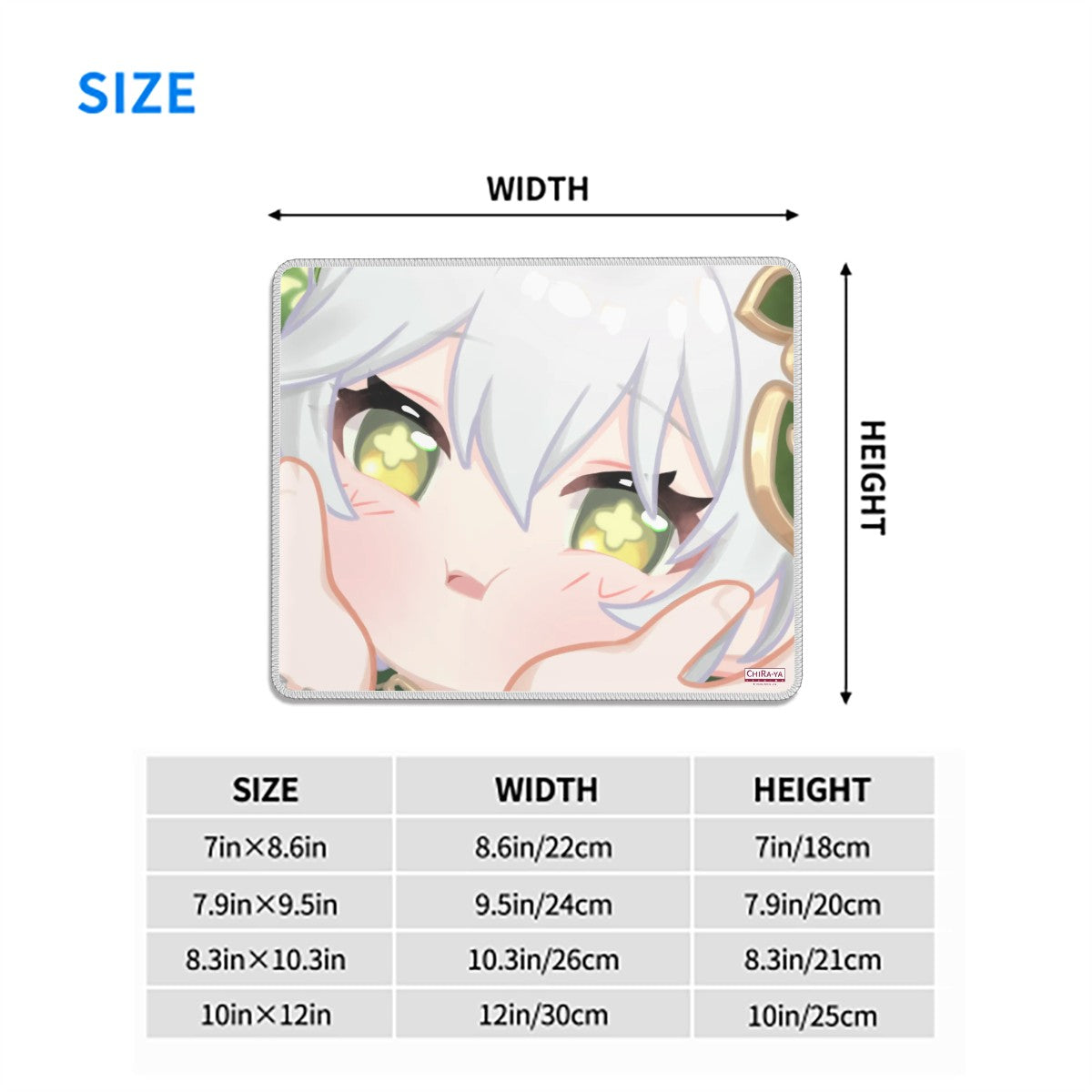 Genshin Impact Squishy Series Gaming Mouse Pad - Nahida