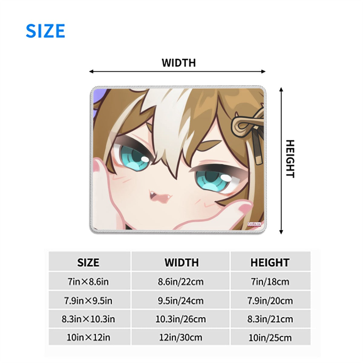 Genshin Impact Squishy Series Gaming Mouse Pad - Gorou