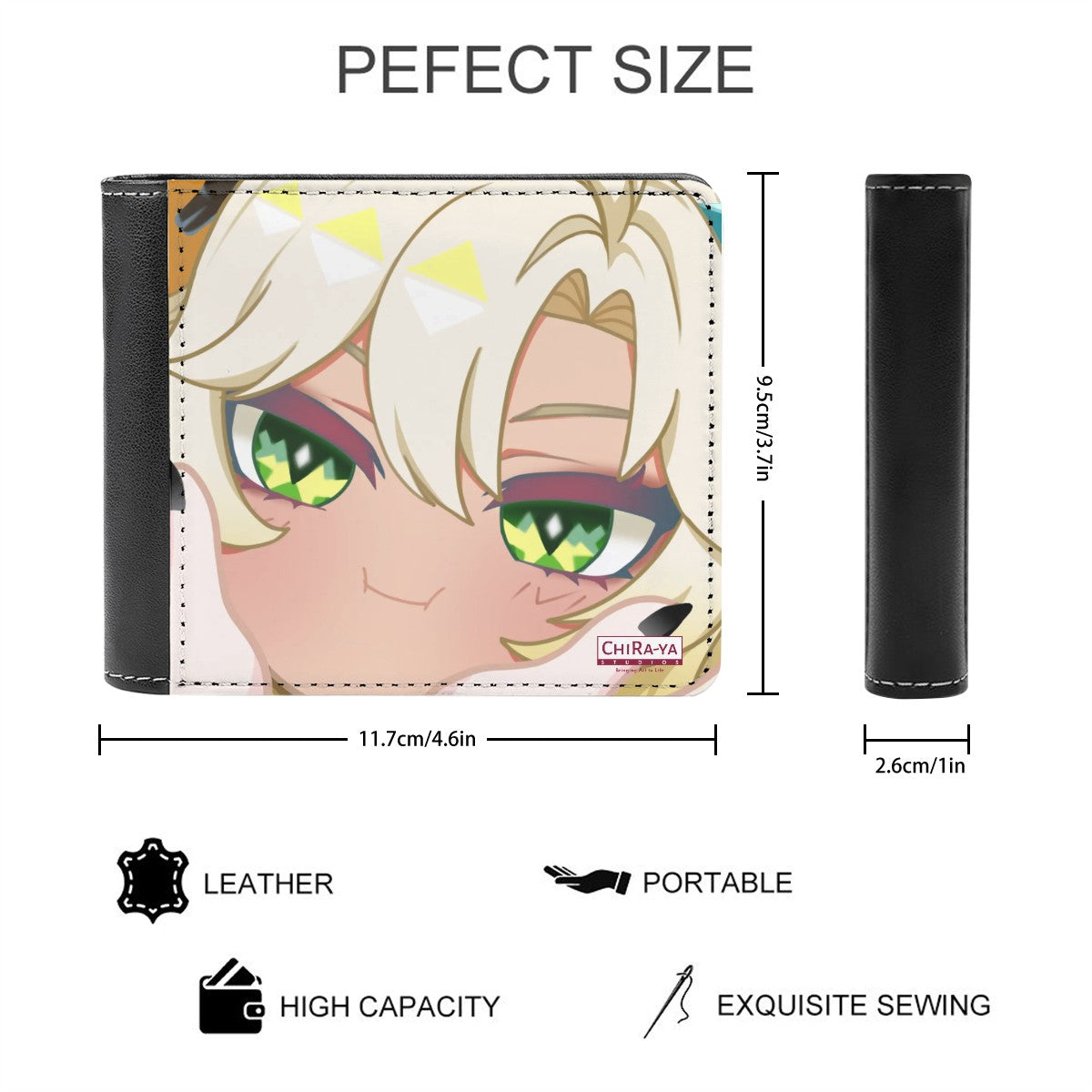 Genshin Impact Squishy Series Leather Wallet - Xilonen