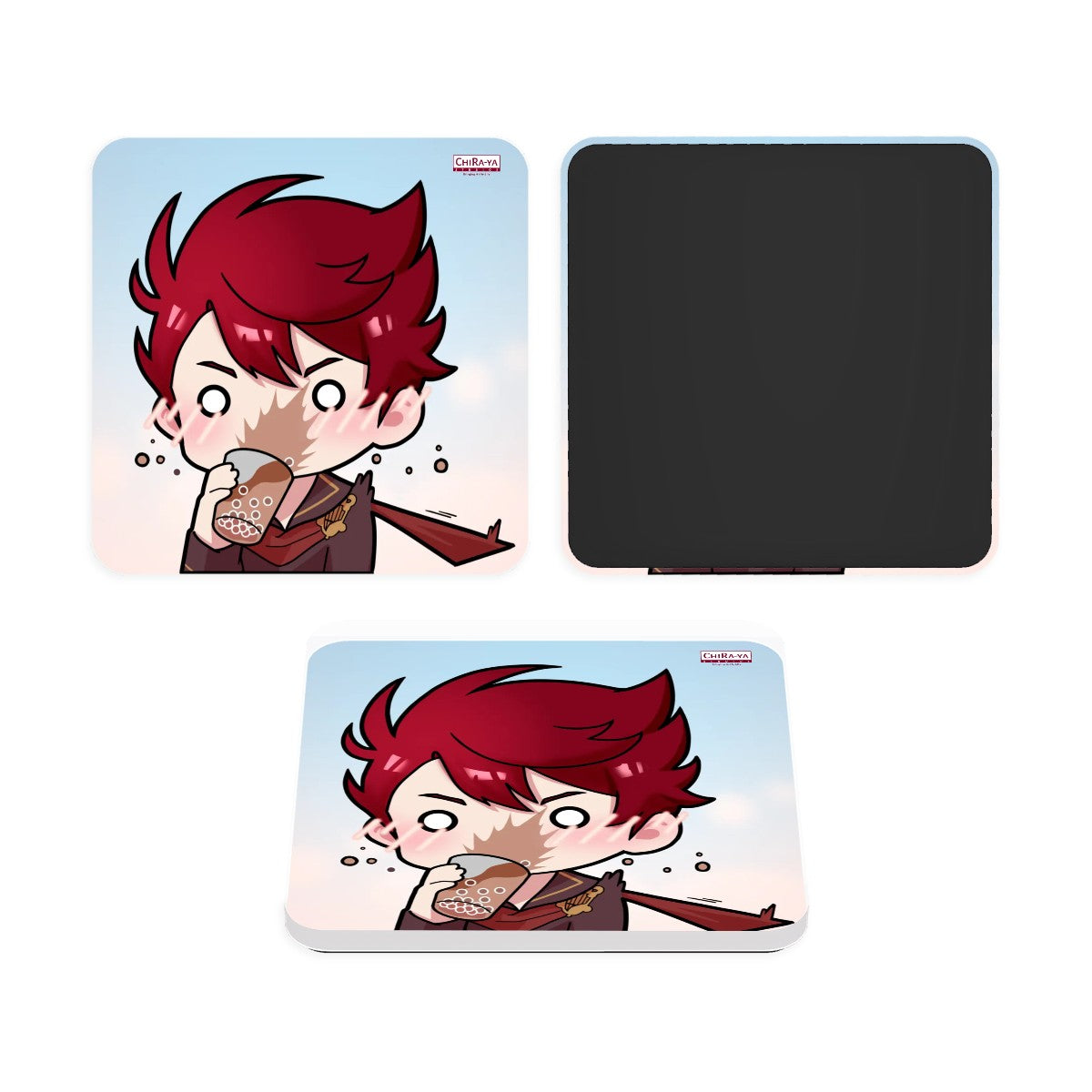 Terraglotte Acrylic Fridge Magnet - Terra Boba Spill