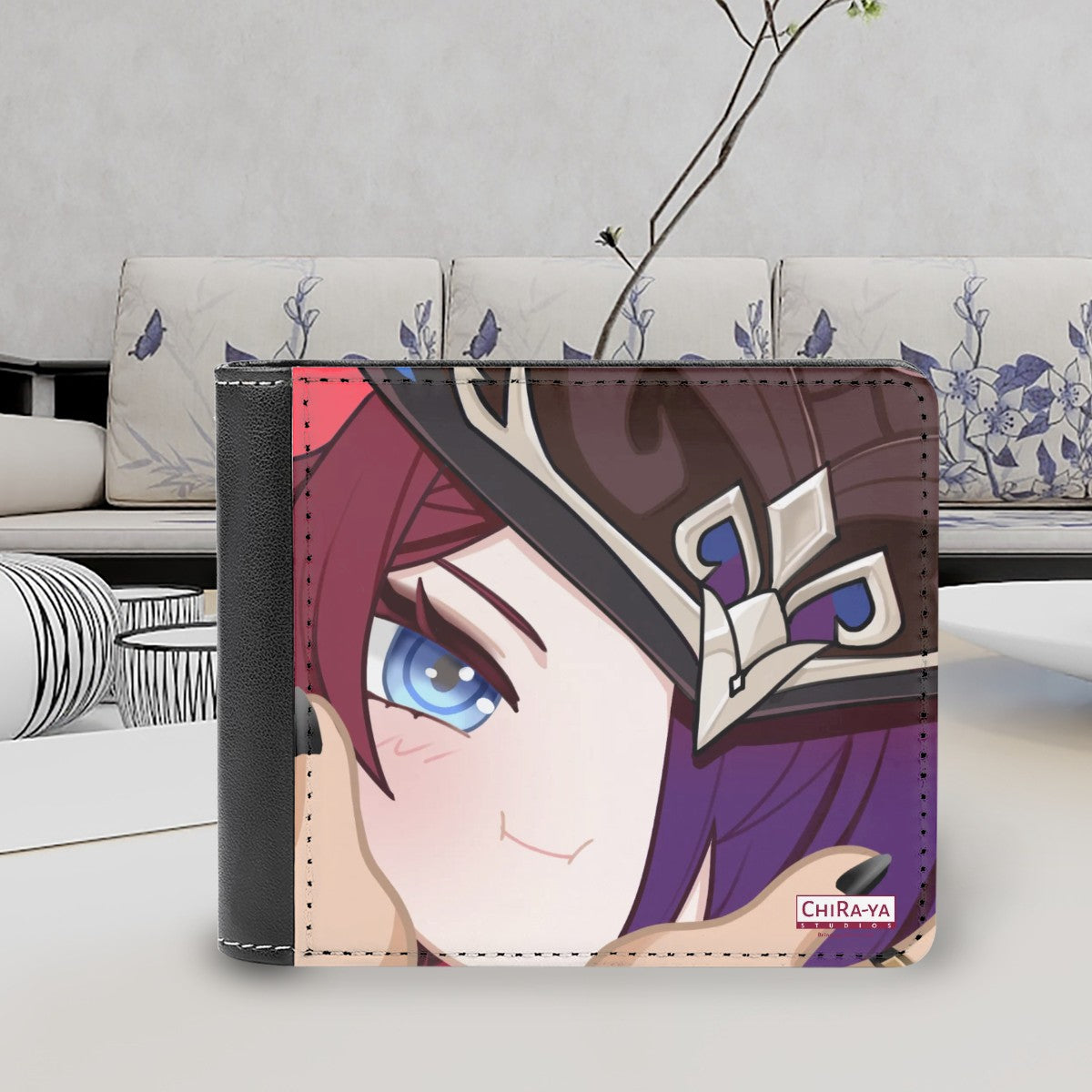 Genshin Impact Squishy Series Leather Wallet - Chasca