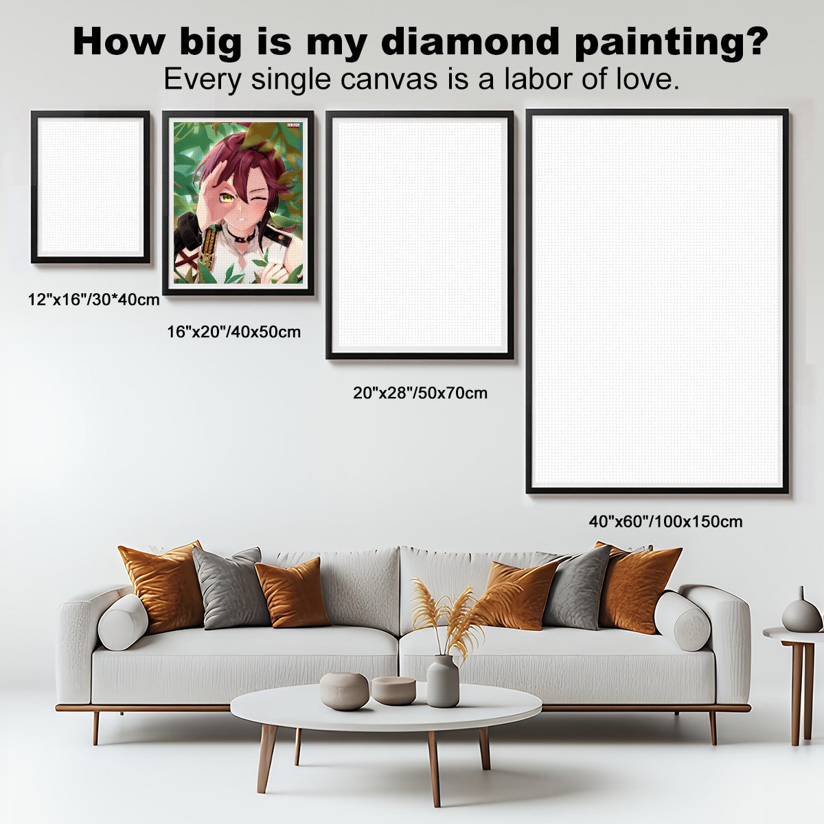 Genshin Impact DIY Diamond Painting Kit - Shikanoin Heizou: "Detective at Work"