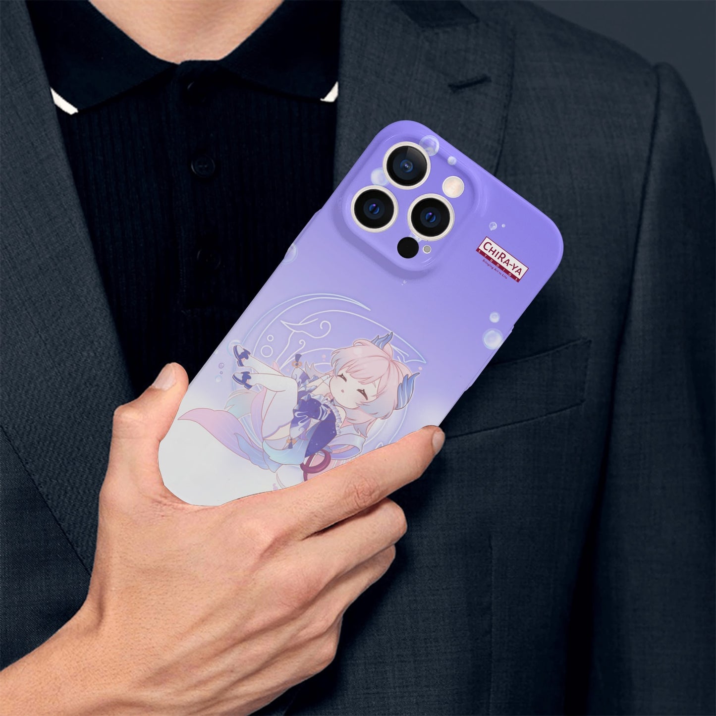 Genshin Impact Phone Case (iPhone 14 Pro Max) - Sangonomiya Kokomi