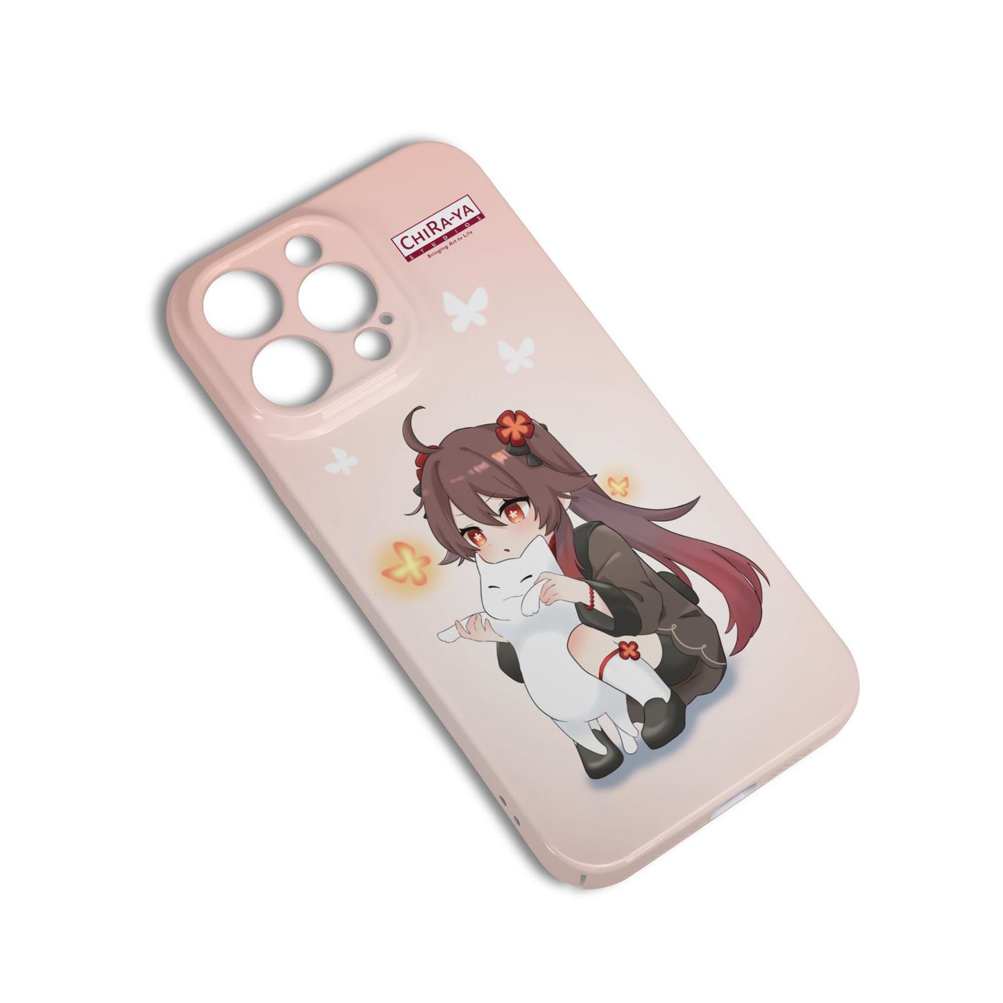 Genshin Impact Phone Case (iPhone 15 Pro Max) - Hu Tao