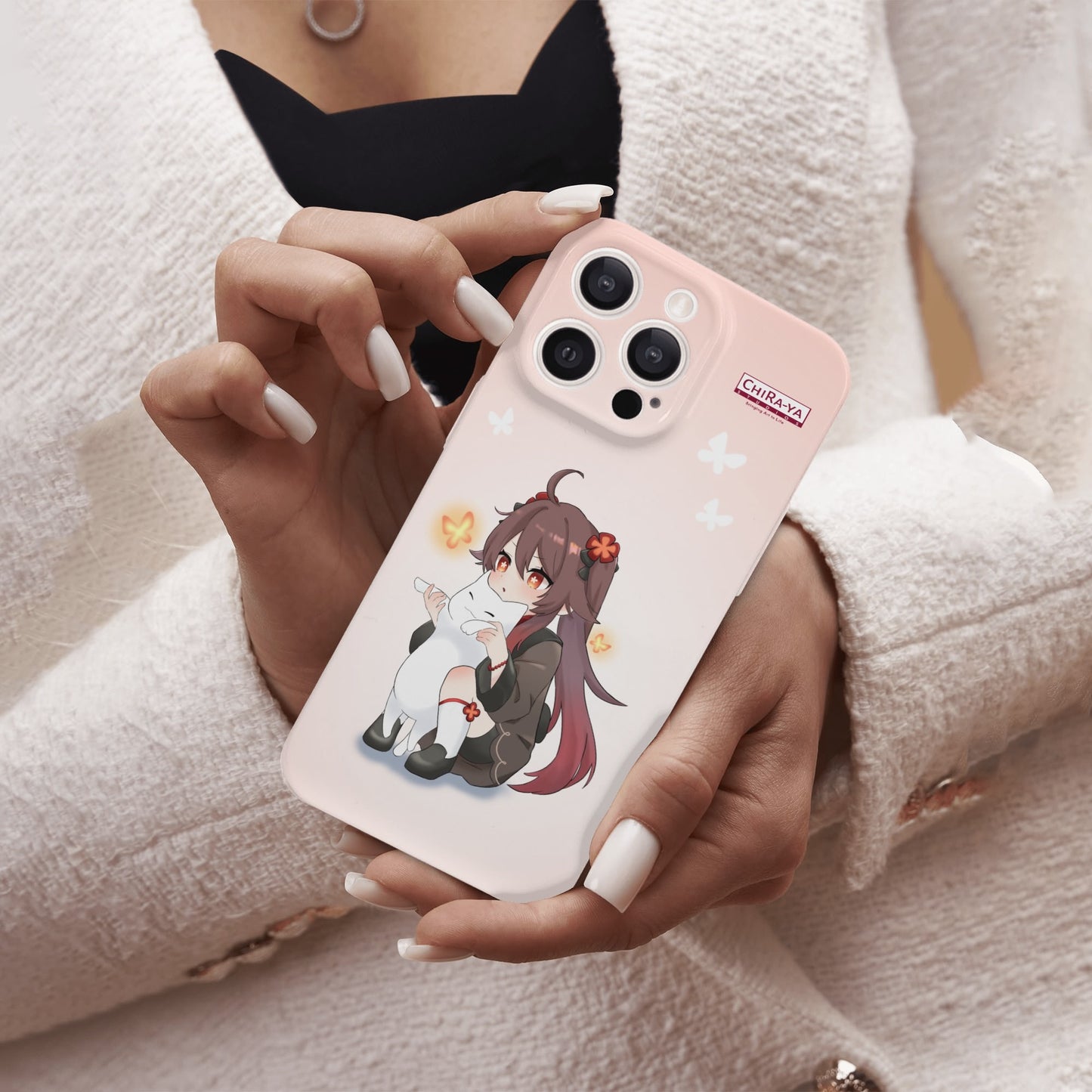Genshin Impact Phone Case (iPhone 15 Pro) - Hu Tao