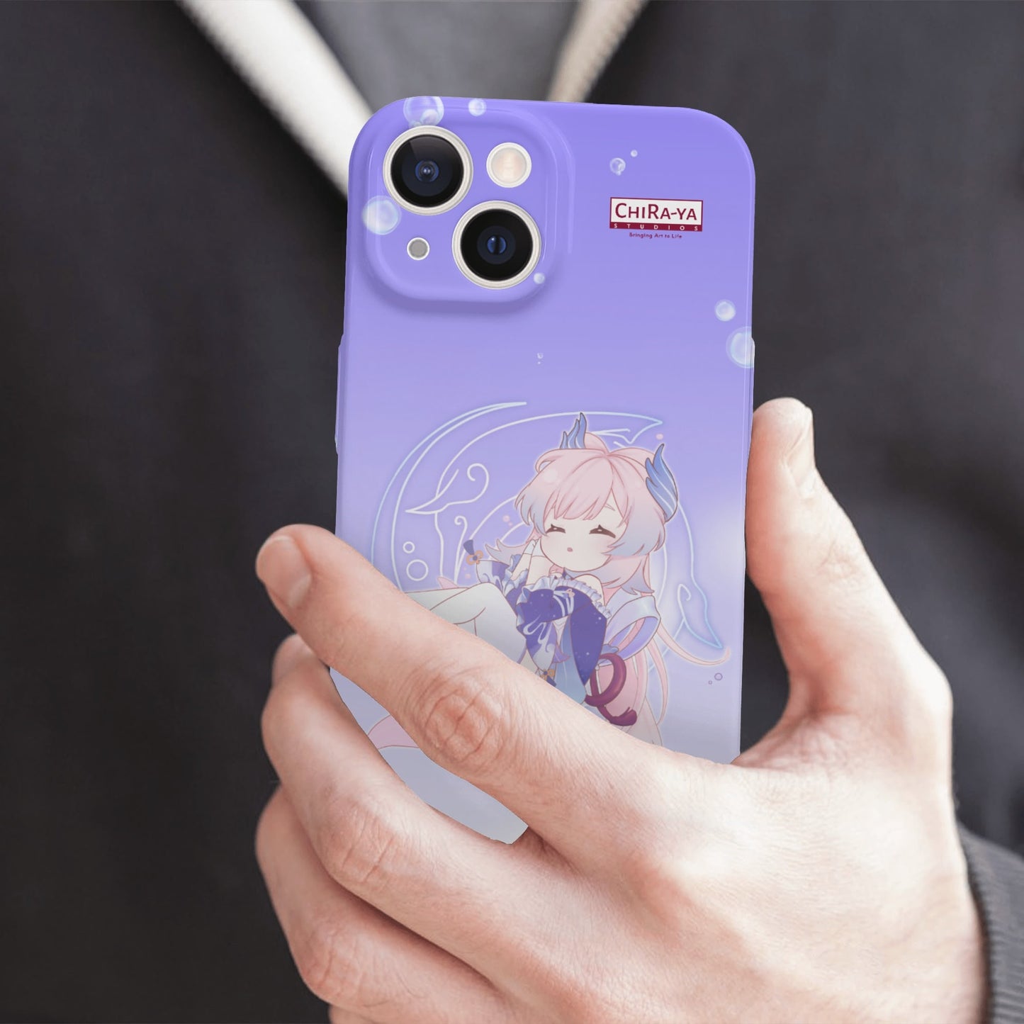 Genshin Impact Phone Case (iPhone 15) - Sangonomiya Kokomi