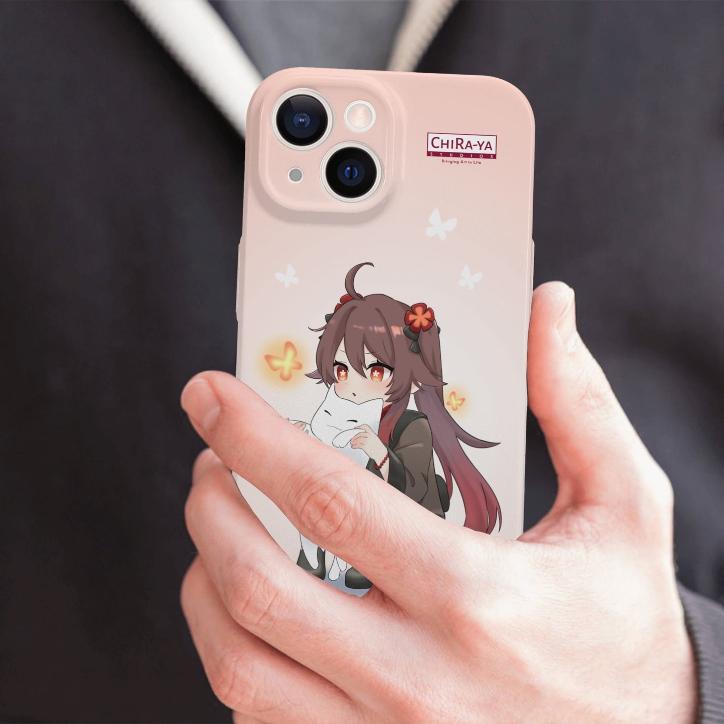 Genshin Impact Phone Case (iPhone 14) - Hu Tao
