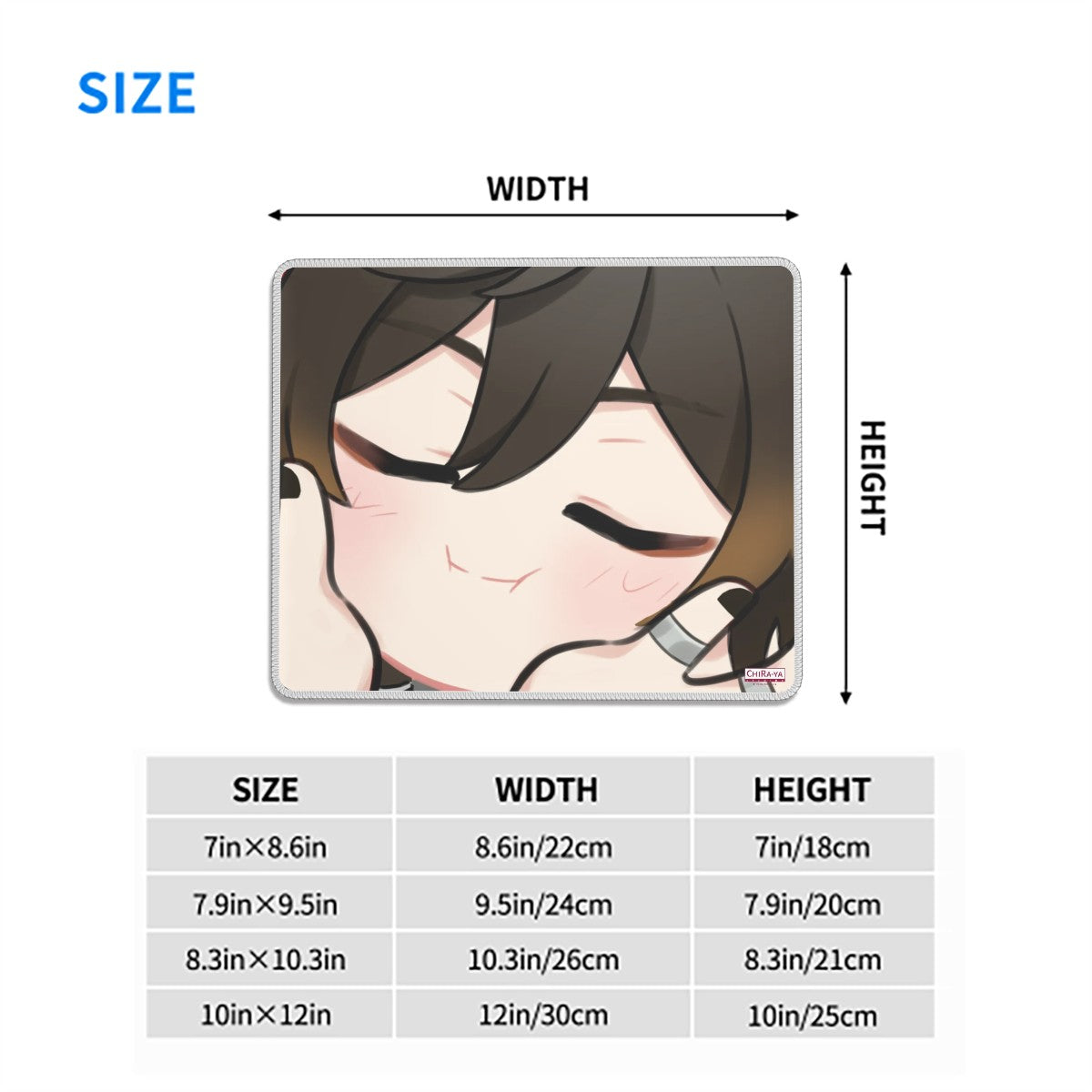 Genshin Impact Squishy Series Gaming Mouse Pad - Zhongli