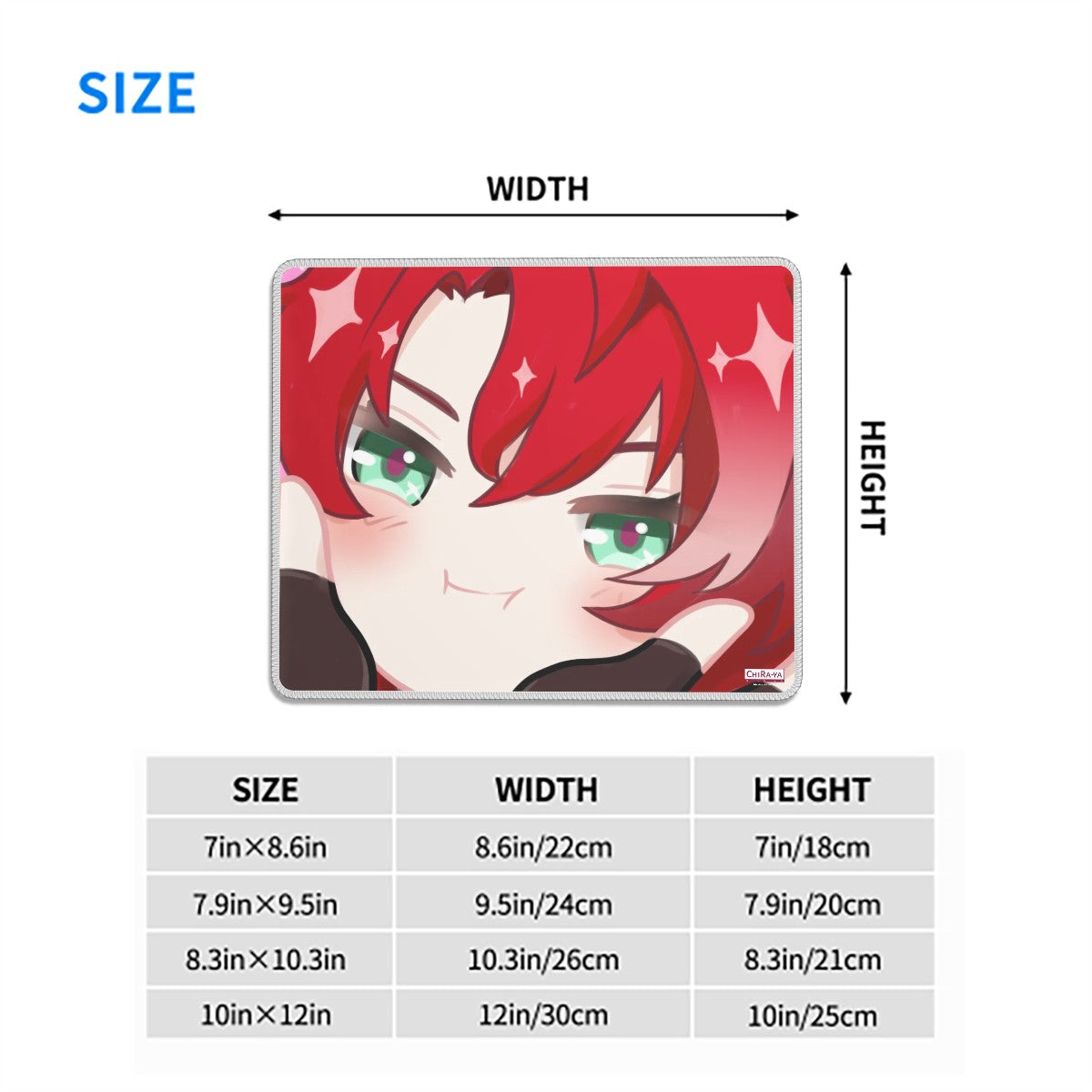 Honkai Star Rail Squishy Series Gaming Mouse Pad - Argenti