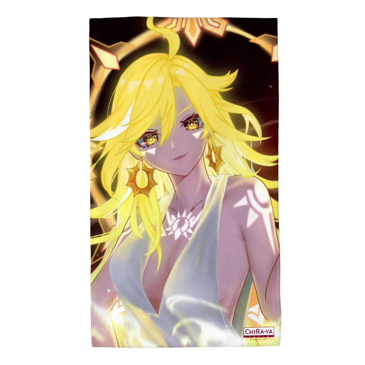 Genshin Impact Soft Microfiber Bath Towel - Mavuika: "Come and Get It" (Archon Outfit)