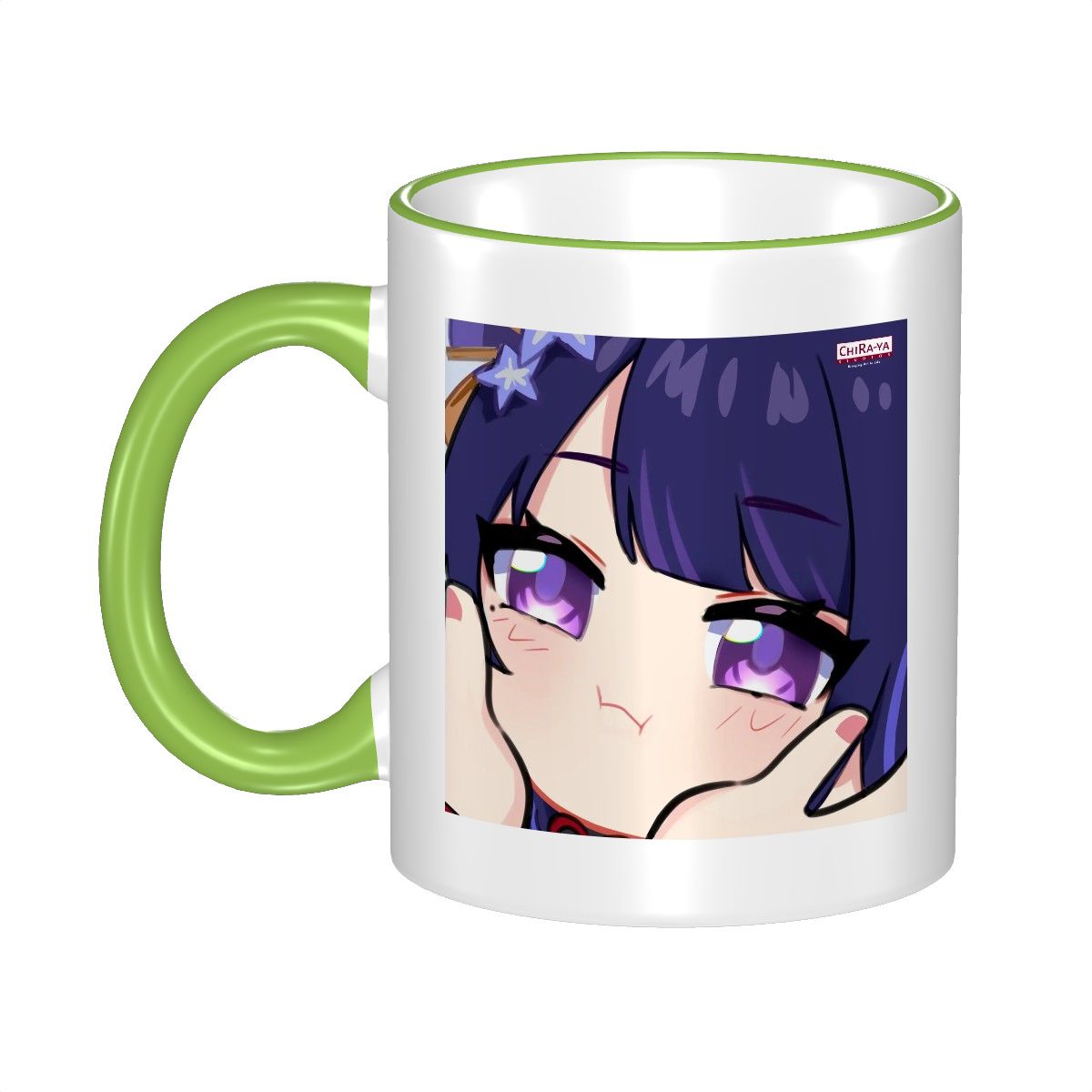 Genshin Impact Squishy Series Ceramic Mug - Raiden Shogun