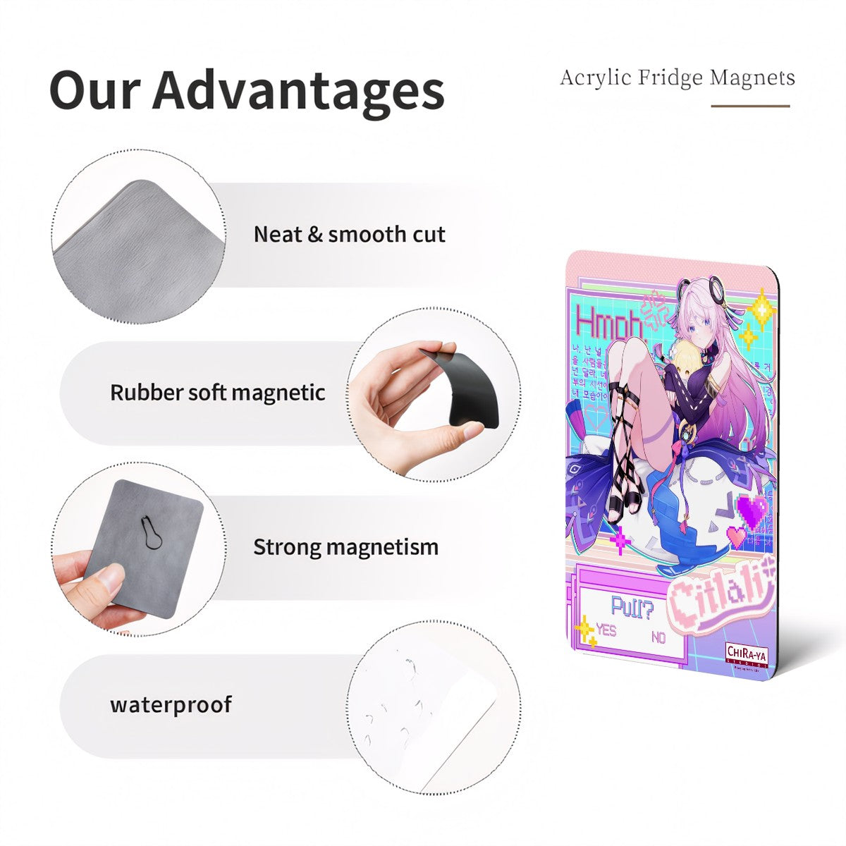 Genshin Impact Soft Fridge Magnet - Citlali: "Self-Indulgence"