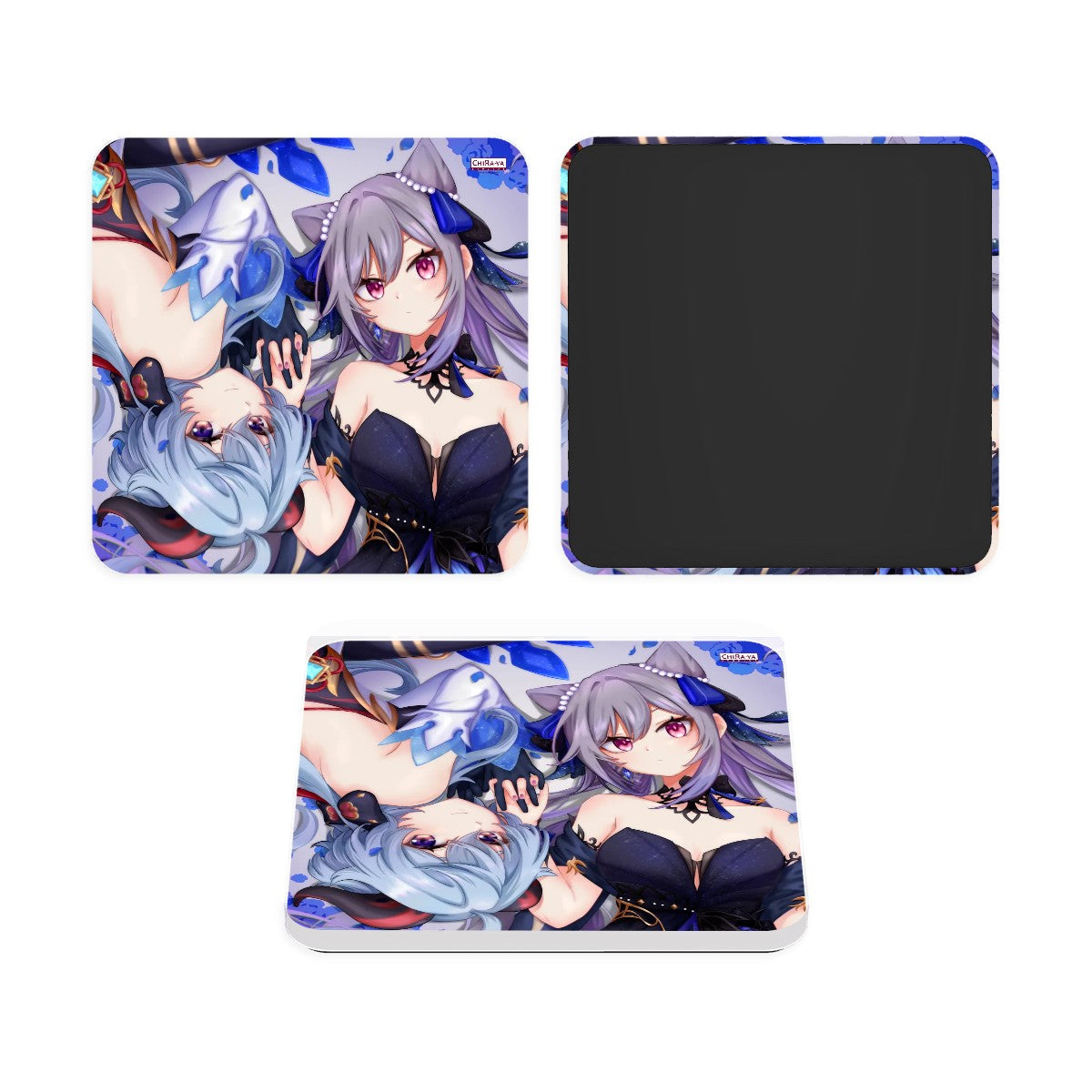 Genshin Impact Acrylic Fridge Magnet - Ganyu & Keqing: "Ganqing Impact"