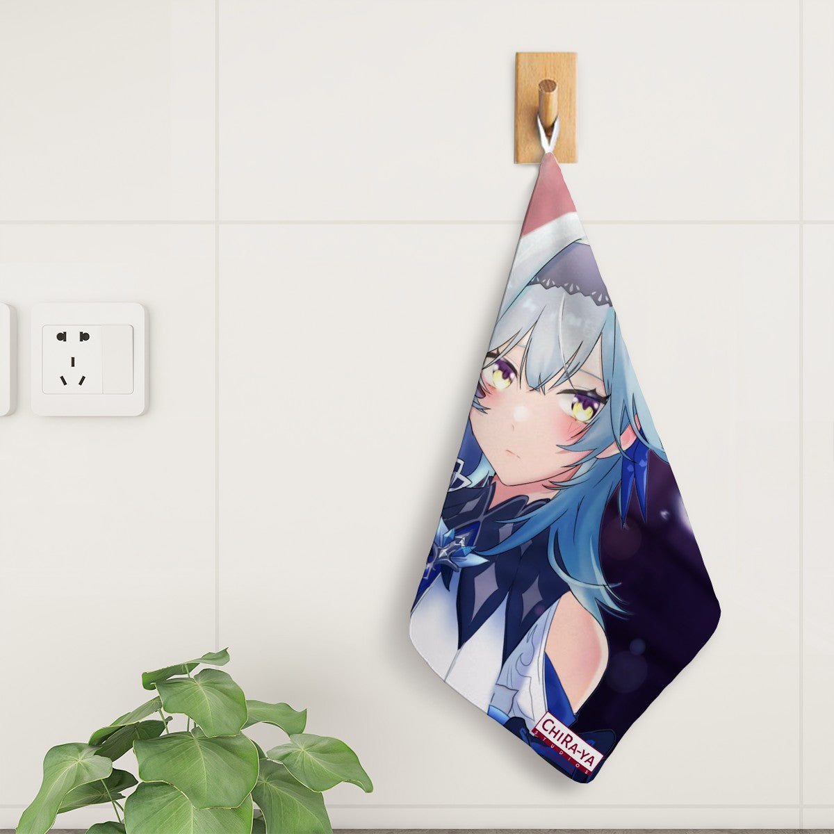 Genshin Impact Hand Towel - Eula: Night Out at Angel's Share
