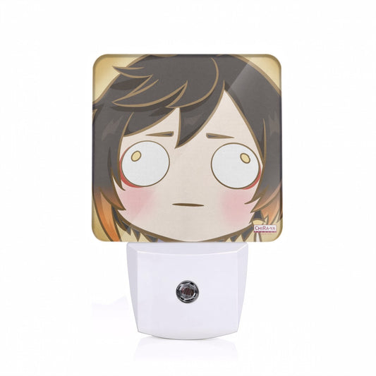Genshin Impact Derp Series Automatic LED Night Light - Zhongli
