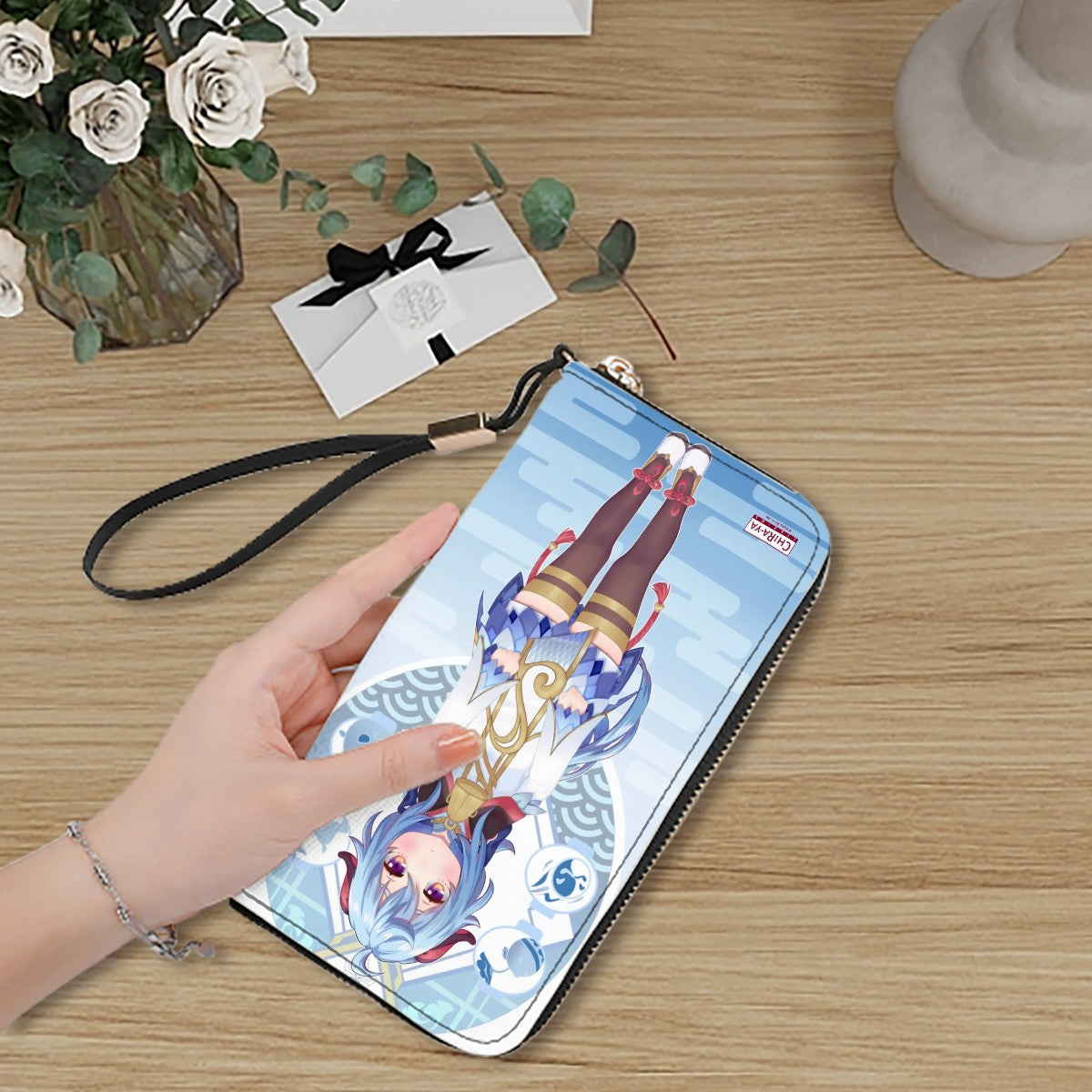 Genshin Impact Luxury Clutch Wallet - Ganyu: "Smol Ganyu"