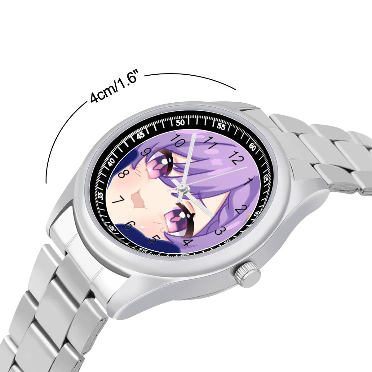 Genshin Impact Squishy Series Stainless Steel Watch - Keqing