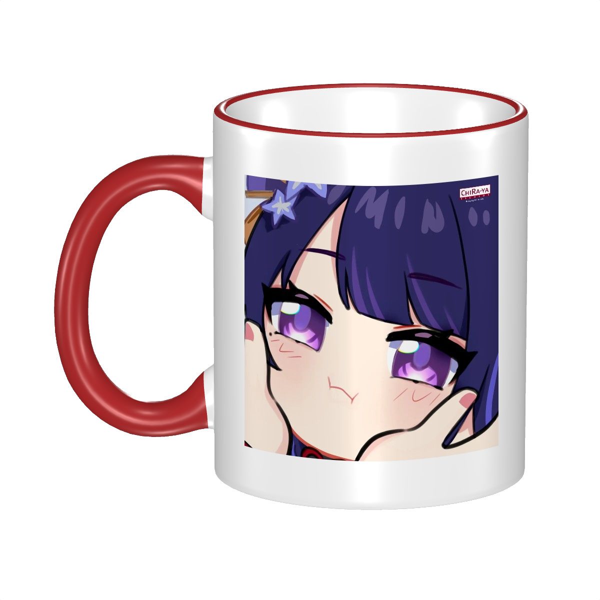 Genshin Impact Squishy Series Ceramic Mug - Raiden Shogun