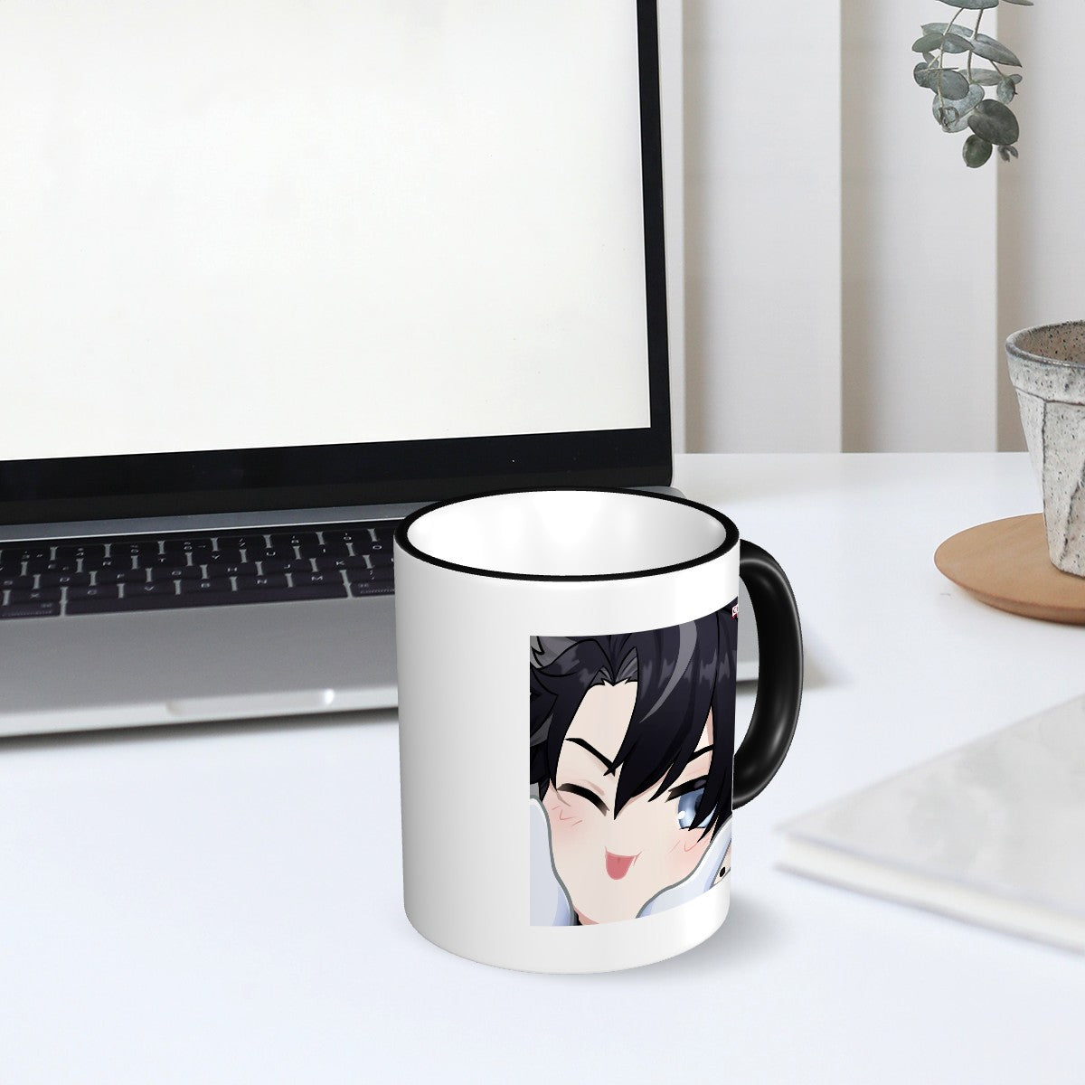 Genshin Impact Squishy Series Ceramic Mug - Wriothesley