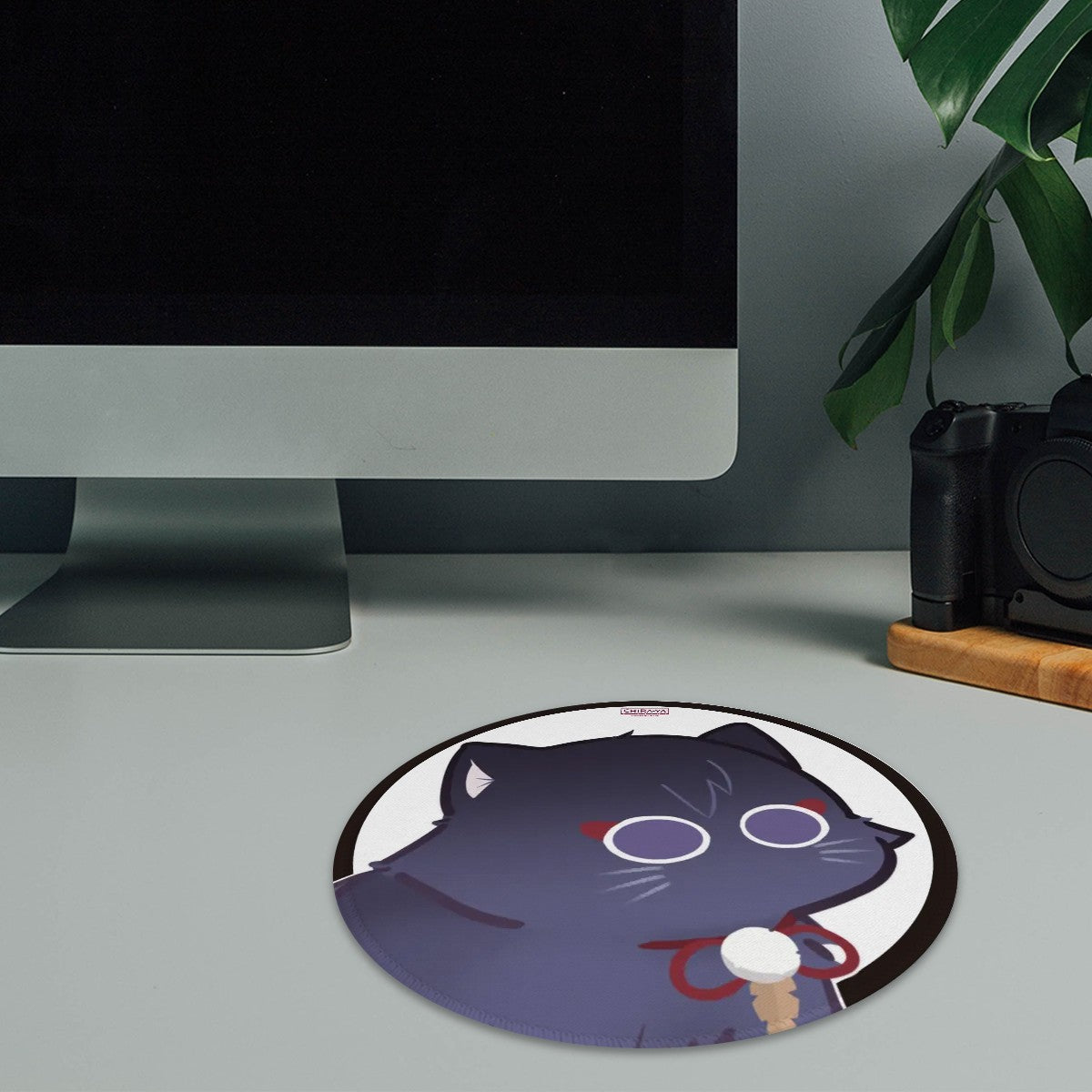Genshin Impact Gaming Mouse Pad (Round) - Scarameow Series