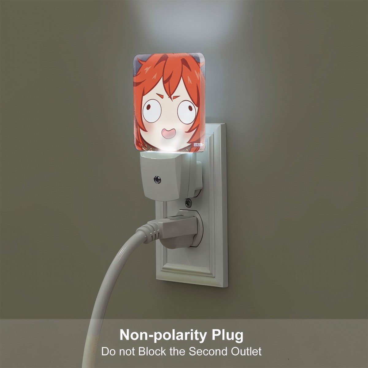 Genshin Impact Derp Series Automatic LED Night Light - Diluc