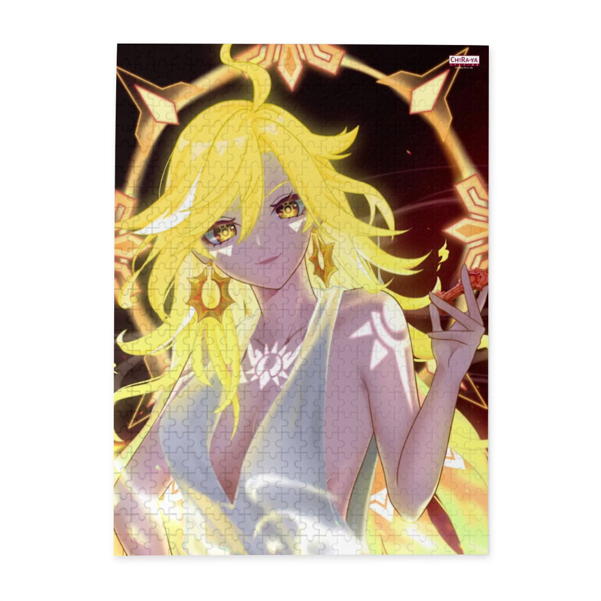 Genshin Impact Wooden Jigsaw Puzzle (500pcs) - Mavuika: "Come and Get It" (Archon Outfit)
