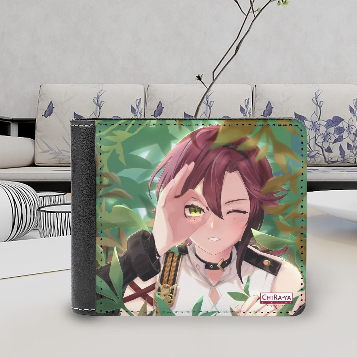 Genshin Impact Leather Wallet - Shikanoin Heizou: "Detective At Work"