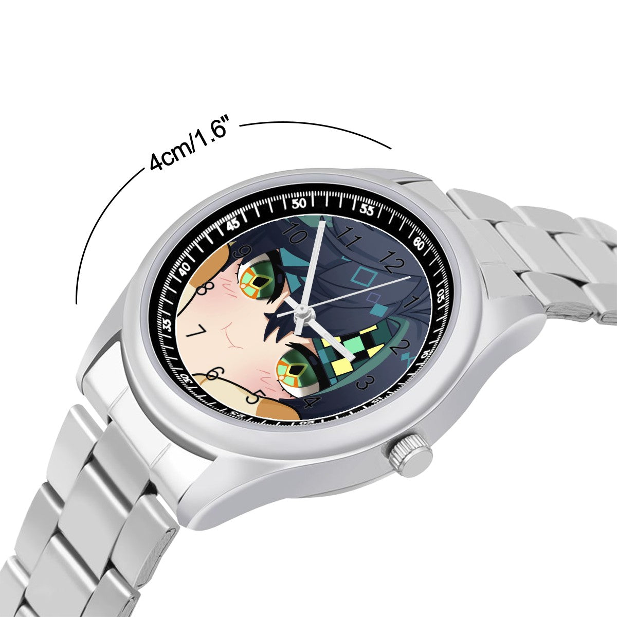 Genshin Impact Squishy Series Stainless Steel Watch - Kinich