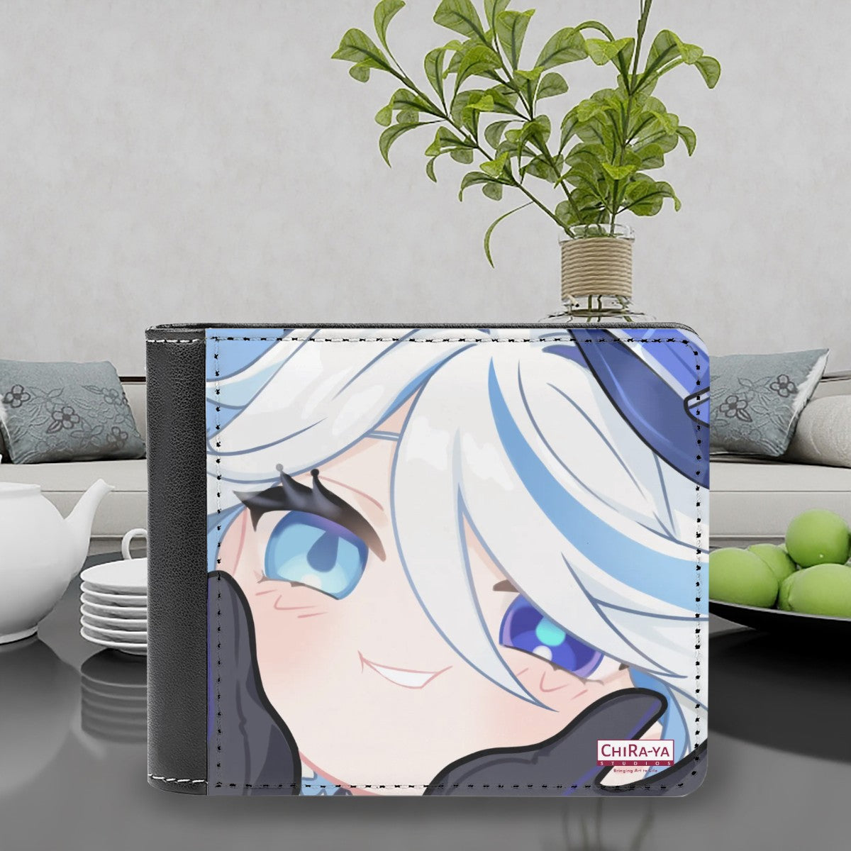 Genshin Impact Squishy Series Leather Wallet - Furina