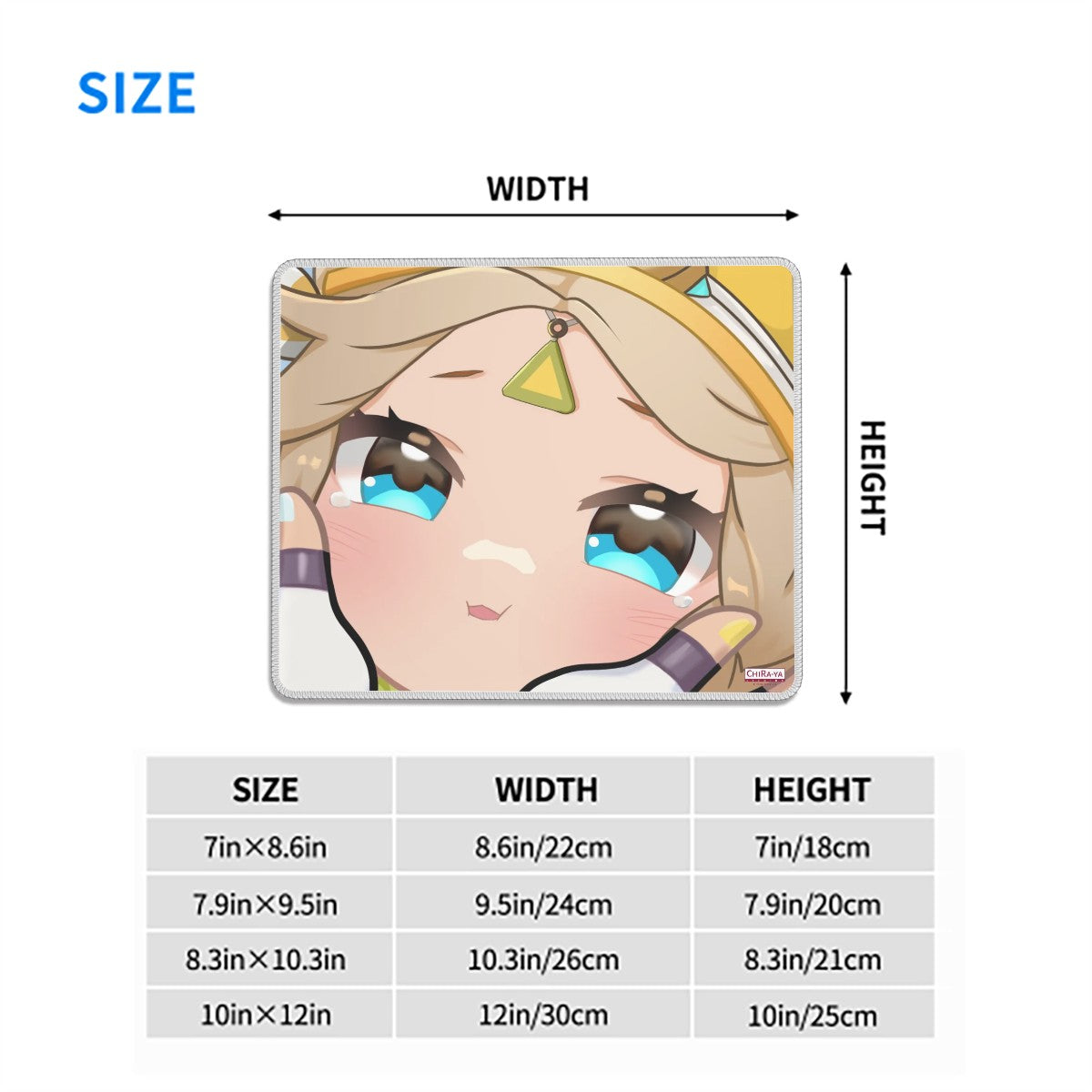 Genshin Impact Squishy Series Gaming Mouse Pad - Kachina
