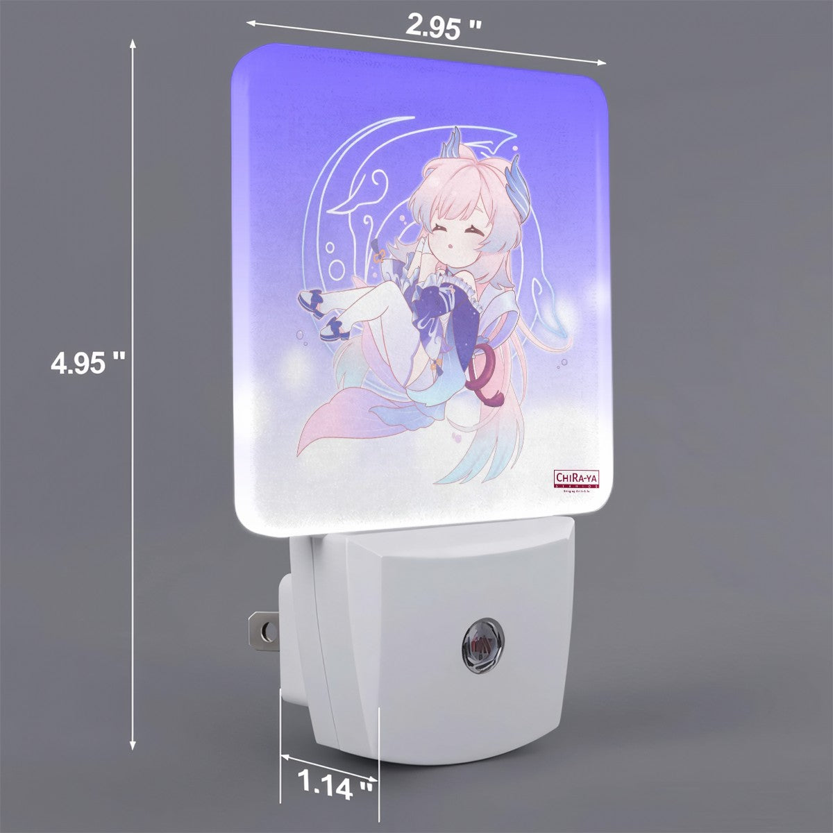 Genshin Impact Automatic LED Night Light - Sangonomiya Kokomi