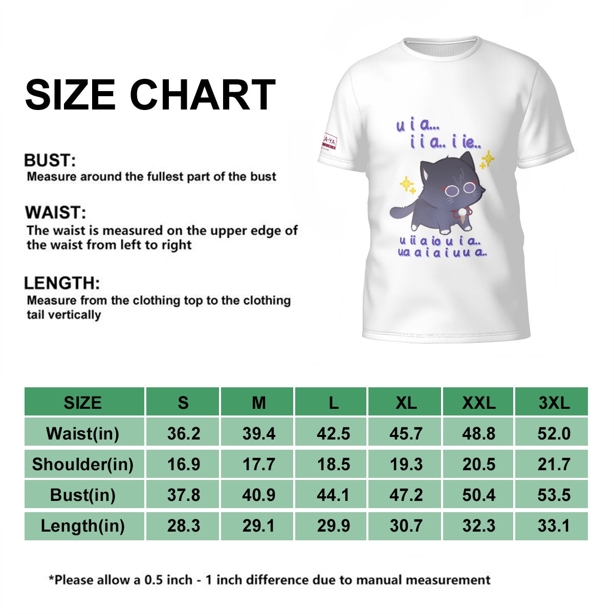 Genshin Impact "Scarameow Series" T-Shirt - "UIA Cat" Meme Edition