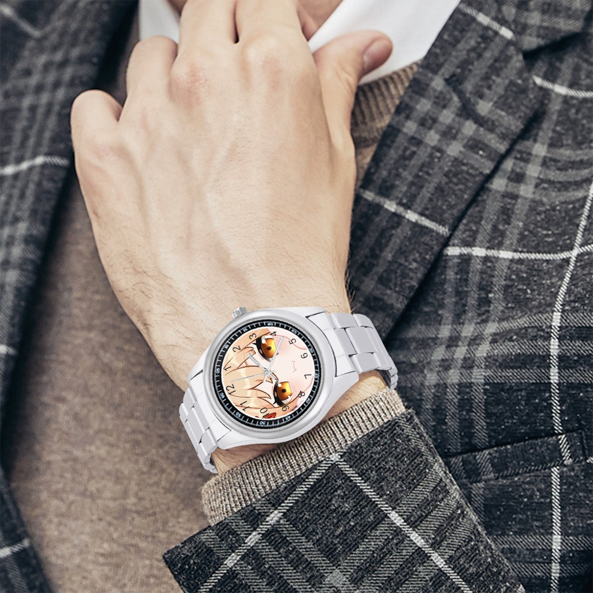 Genshin Impact Squishy Series Stainless Steel Watch - Yoimiya