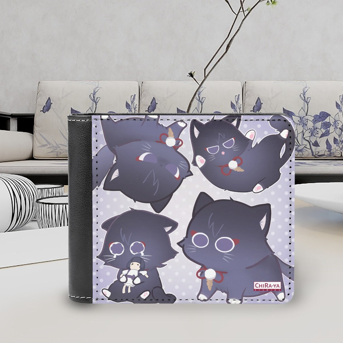 Genshin Impact Leather Wallet - Scarameow