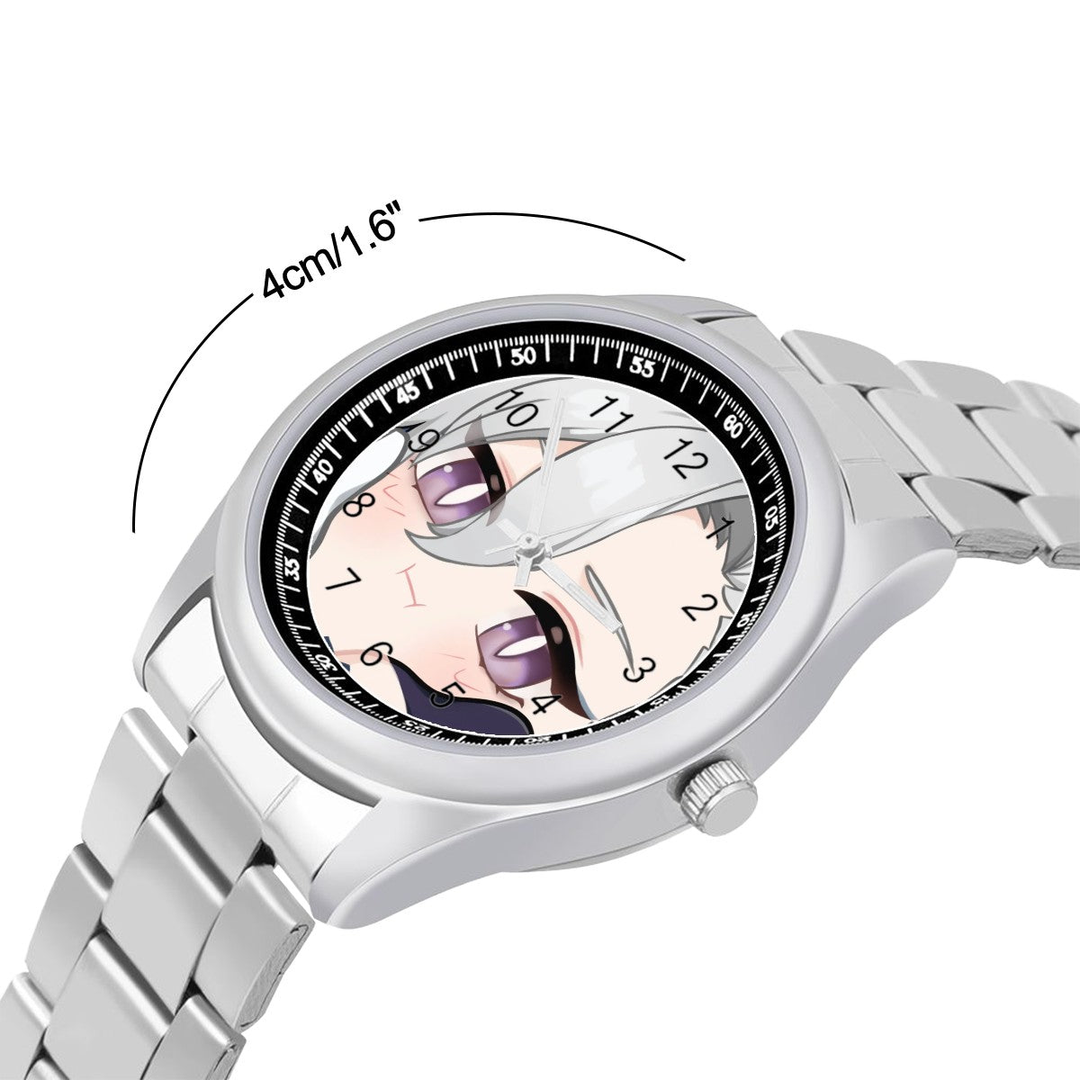 Genshin Impact Squishy Series Stainless Steel Watch - Neuvillette