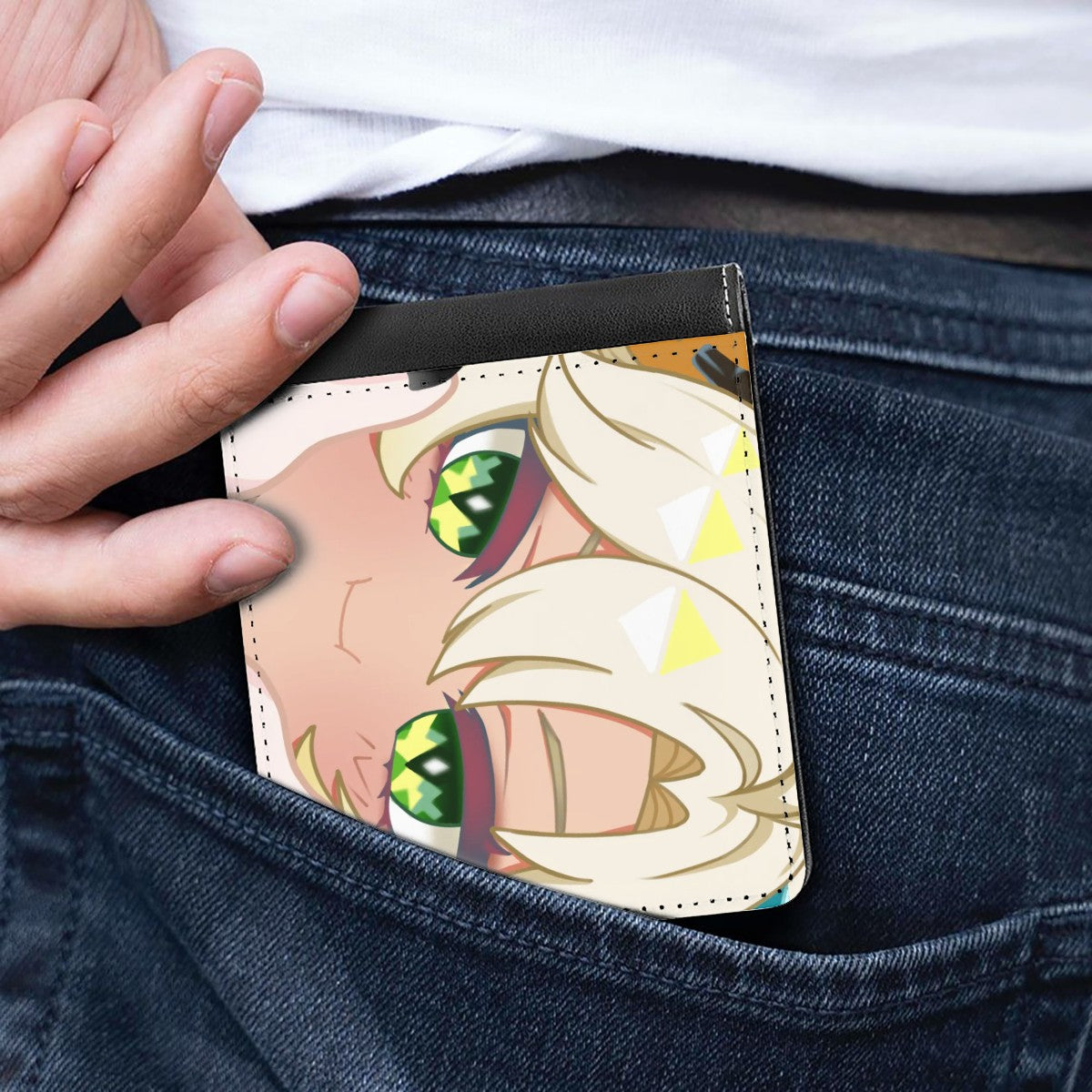 Genshin Impact Squishy Series Leather Wallet - Xilonen
