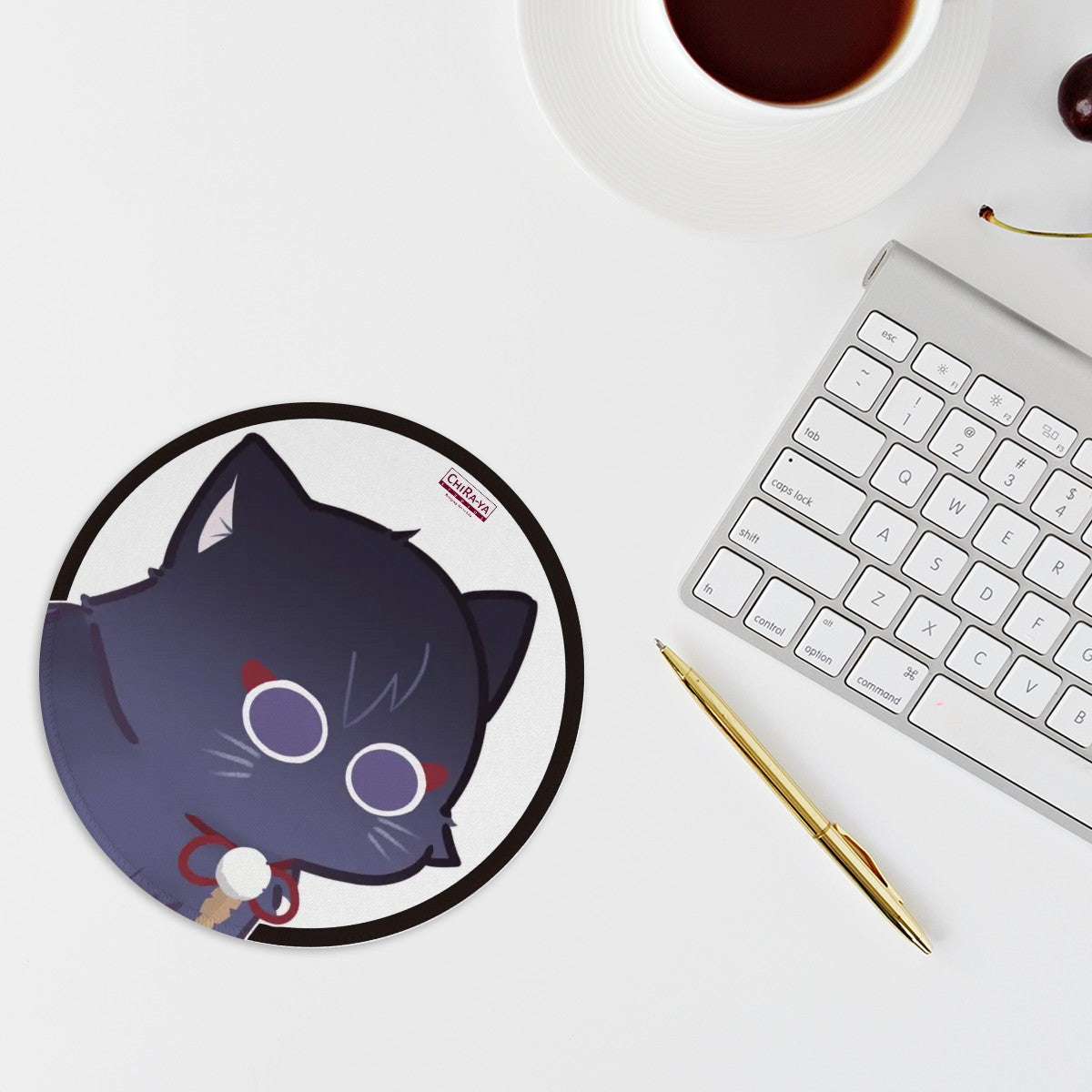 Genshin Impact Gaming Mouse Pad (Round) - Scarameow Series