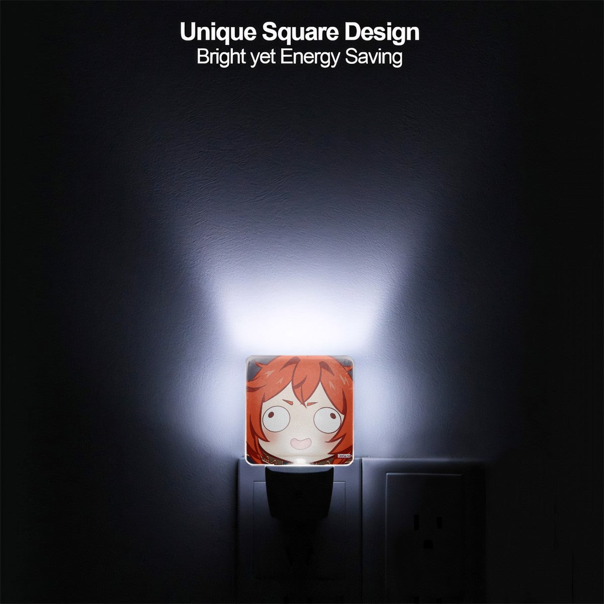 Genshin Impact Derp Series Automatic LED Night Light - Diluc
