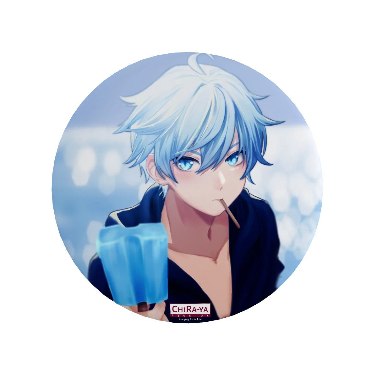 Genshin Impact Pin Badge - Chongyun "Summertime"